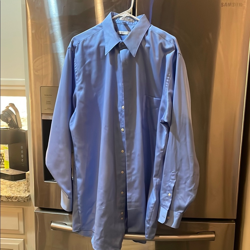 Men's Blue Dress Shirt